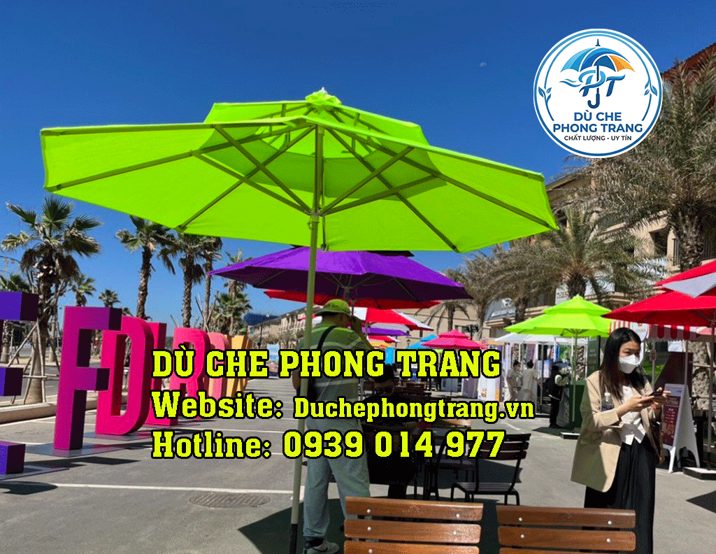 Dù che nắng lệch tâm - Dù Che Phong Trang Dù che nắng lệch tâm - Dù Che Phong Trang