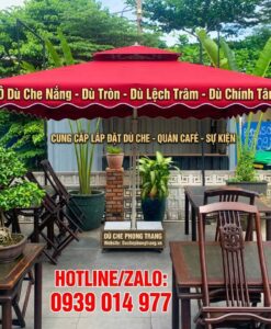 Dù Che Ngoài Trời Cho Khu Nghỉ Dưỡng Ở Bù Đăng, Dù Lệch Tâm Du Lịch Tại Bình Phước
