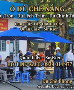 Dù Che Sự Kiện Tại Khu Du Lịch Ở Hớn Quản, Dù Che Ngoài Trời Giá Rẻ Tại Bình Phước