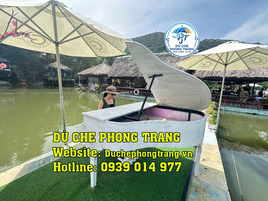 Dù Che Nắng Quán Cafe Phong Cách Châu Âu Hiện Đại Tại Hậu Giang