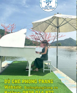 Ô Dù Chính Tâm Khung Inox Cho Quán Cafe Vỉa Hè Tại Long An