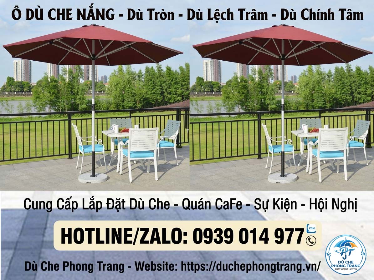Báo Giá Dù Che Ngoài Trời Mới Nhất Ở Di Linh, Dù Ngoài Trời Tại Lâm Đồng