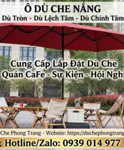 Mua Dù Che Quán Cafe Ở Ninh Hòa, Dù Sân Vườn Ngoài Trời Tại Khánh Hoà