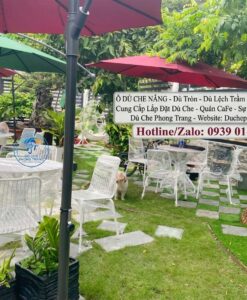 Bán Dù Che Quán Cafe Uy Tín Ở An Lão, Dù Che Sân Ngoài Trời Tại Bình Định.