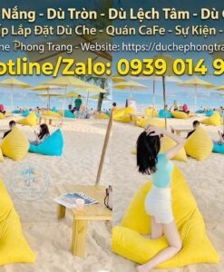 Báo Giá Dù Che Quán Cafe Ngoài Trời Mới Nhất Ở Vân Canh, Dù Giá Rẻ Tại Bình Định