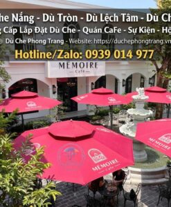 Dù Che Ngoài Trời Cho Quán Cafe Đẹp Ở Phù Mỹ, Dù Quán Cafe Tại Bình Định
