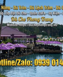 Lắp Đặt Dù Che Hồ Bơi Resort Chuyên Nghiệp Ở Sơn Hòa, Dù Quảng Cáo Tại Phú Yên