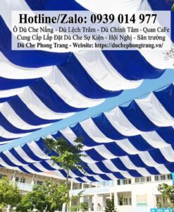 Mẫu Dù Che Nắng Sân Trường Sân Trường, Sự Kiện, Hội Nghị Màu Sắc Rực Rỡ Tại Cà Mau