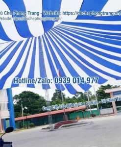 Bạt Dù Che Nắng Sân Trường, Sự Kiện, Hội Nghị Cao Cấp Độ Bền Cao Chịu Gió Tốt Tại Phú Quốc